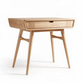 Table en bois naturel avec tiroir dimensions 60 x 50 x 45cm